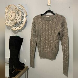 Dex Grey Sweater With Sparkle